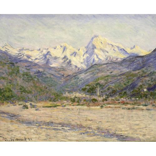 Claude Monet, The Valley Of The Nervia Claude Monet, The Valley Of The Nervia