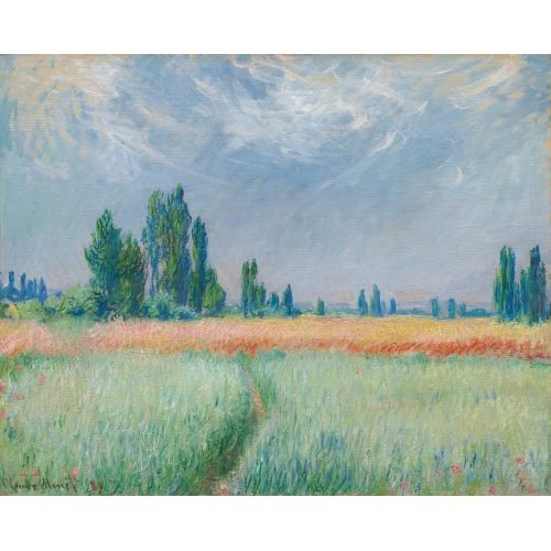 Claude Monet, The Wheat Field Claude Monet, The Wheat Field