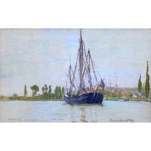 Claude Monet, Anchor'da Gelgit Avı
