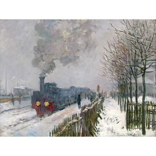 Claude Monet, Train In The Snow
