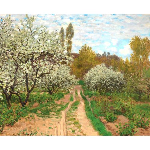 Claude Monet, Trees In Bloom