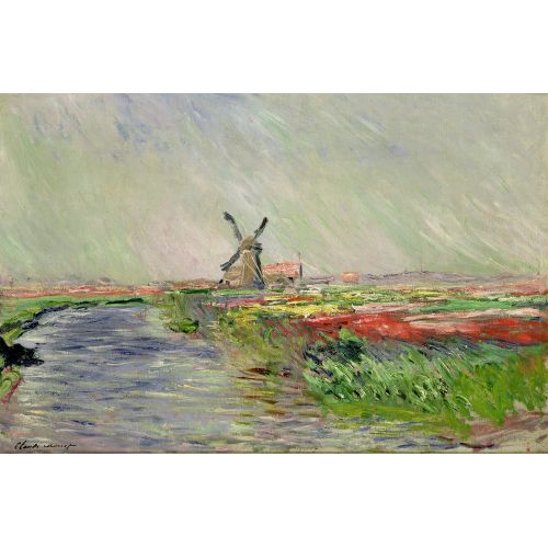 Claude Monet, Tulip Field In Holland Impressionism Claude Monet, Tulip Field In Holland Impressionism Art Movements Claude Monet, Tulip field in HollandClaude Monets artwork