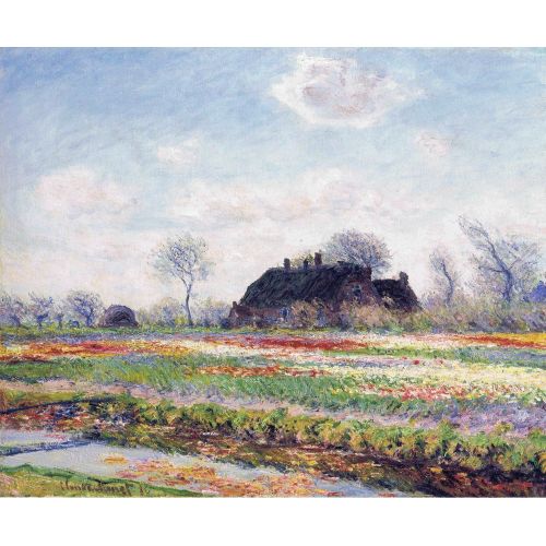 Claude Monet, Tulip Fields In Sassenheim