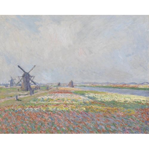 Claude Monet, Tulip Fields Near The Hague Impressionism Art Movements Claude Monet, Tulip Fields Near The HagueSubject of the