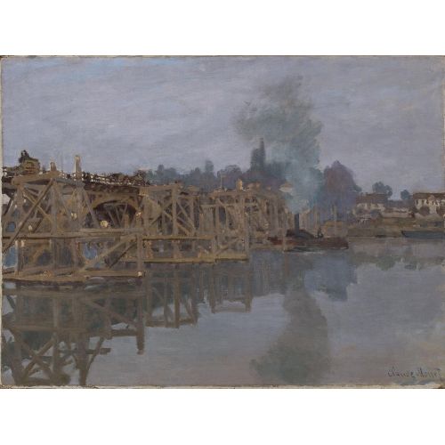 Claude Monet, Underwater Bridge Repair