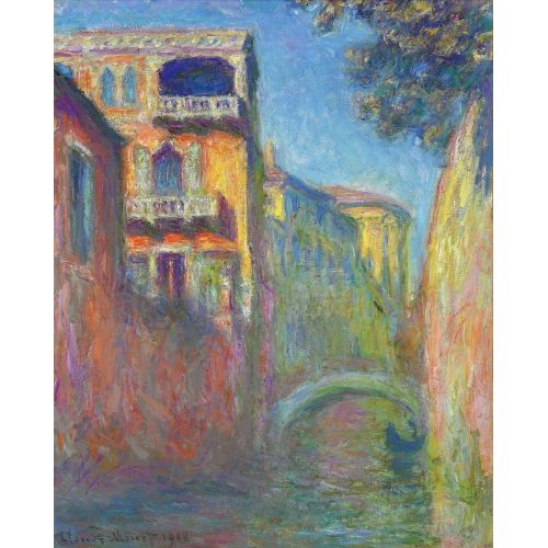 Claude Monet, Venice Rio De Santa Salute Claude Monet, Venice Rio De Santa Salute
