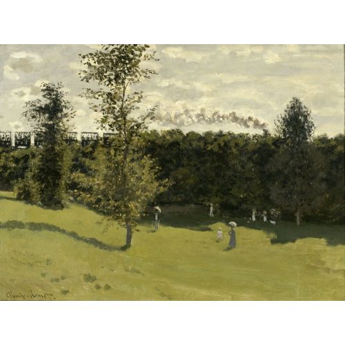 Claude Monet, Train In The Countryside