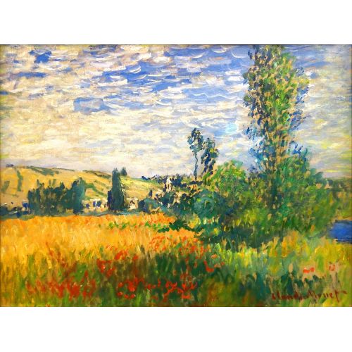 Claude Monet, Vetheuil Landscape Claude Monet, Vetheuil Landscape