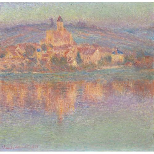 Claude Monet, Vetheuil Landscape Claude Monet, Vetheuil Landscape