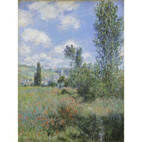 Claude Monet, View Of Vetheuil 2