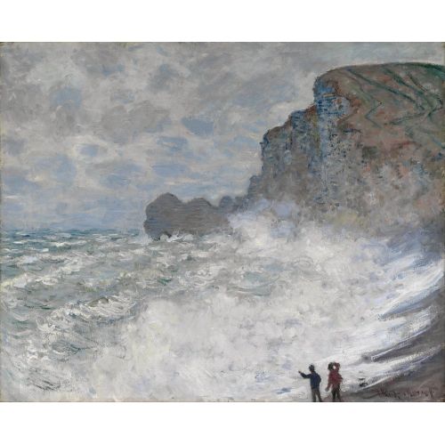 Claude Monet, Etretat'ta Sert Hava Claude Monet, Etretat'ta Sert Hava
