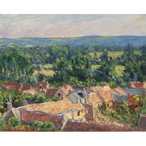 Claude Monet, Vue Du Village De Giverny