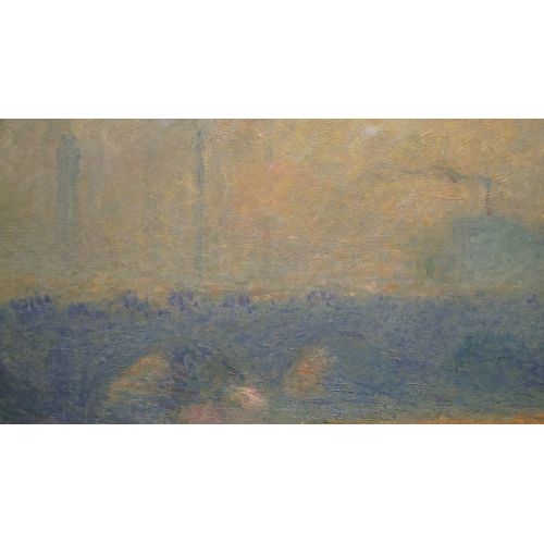 Claude Monet, Waterloo Bridge Sunlight Effect With Smoke Claude Monet, Waterloo Bridge Sunlight Effect With Smoke