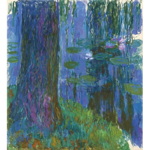 Claude Monet, Ağlayan Söğüt Ve Nilüferler İle Gölet