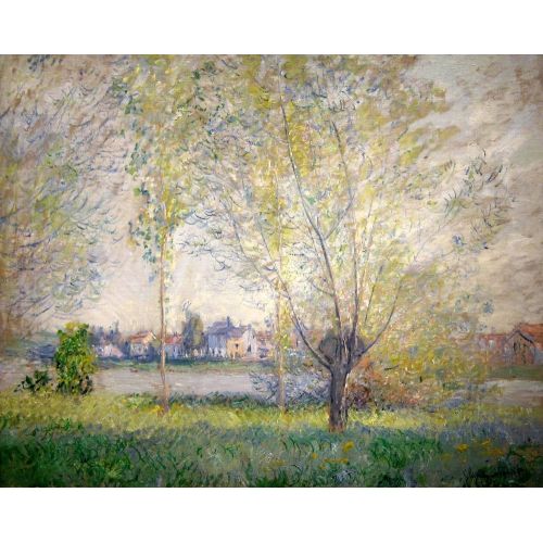 Claude Monet, Willows Of Vetheuil