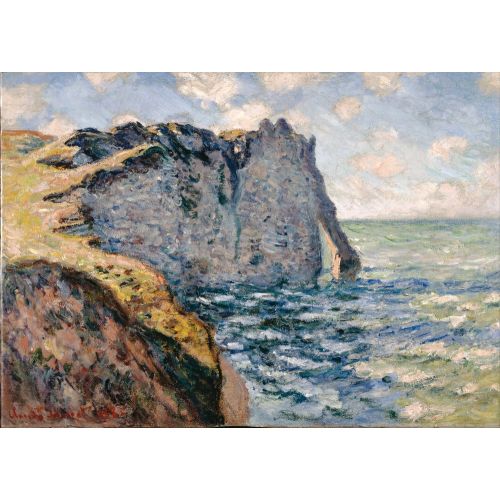 Claude Monet, Aval Kayalığı, Etretat Claude Monet, Aval Kayalığı, Etretat