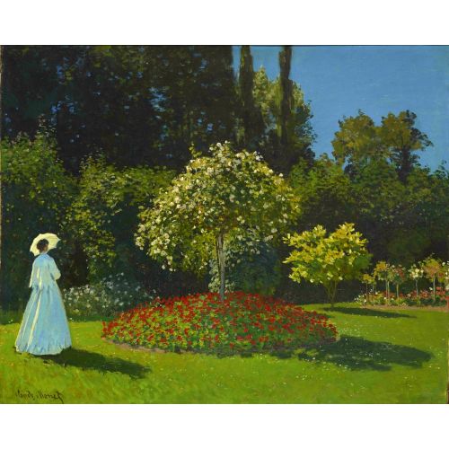Claude Monet, Woman In The Garden Claude Monet, Woman In The Garden