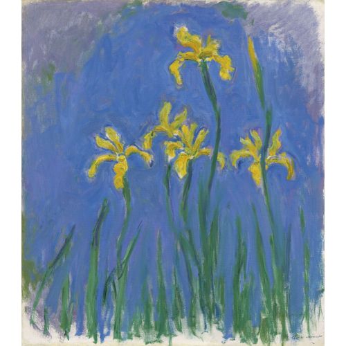 Claude Monet, Yellow Irises 1 Claude Monet, Yellow Irises 1