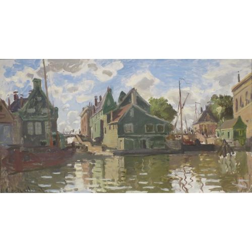Claude Monet, Zaandam, Canal Claude Monet, Zaandam, Canal