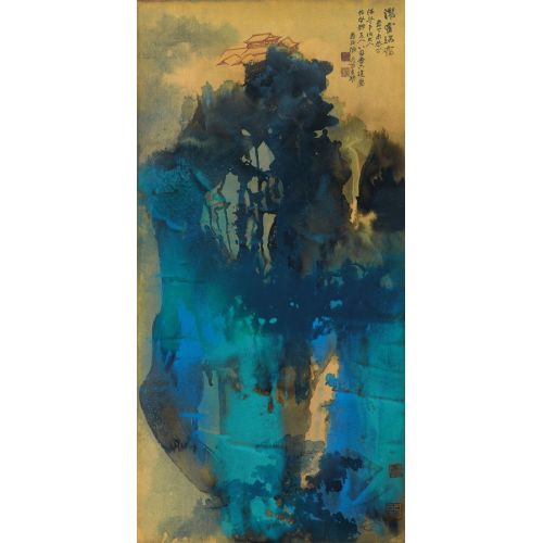 Daqian Zhang, Bereketli Dağlar Misty Gleam