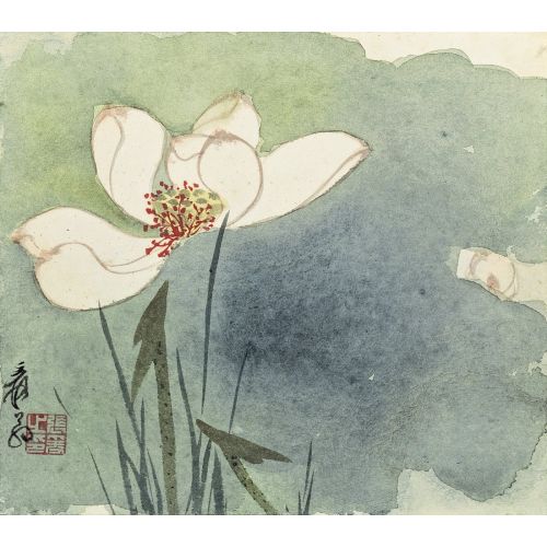 Daqian Zhang, Lotus Ve Çiy