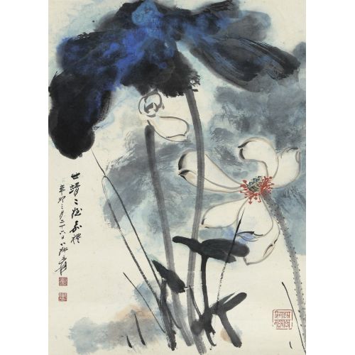 Daqian Zhang, Lotus III Daqian Zhang, Lotus III