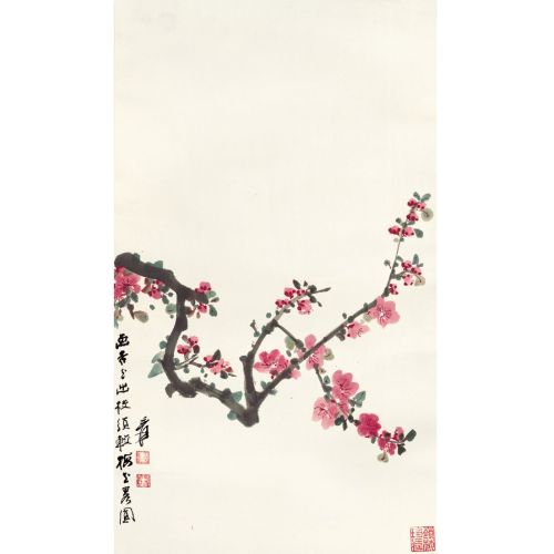 Daqian Zhang, Kiraz Çiçekleri