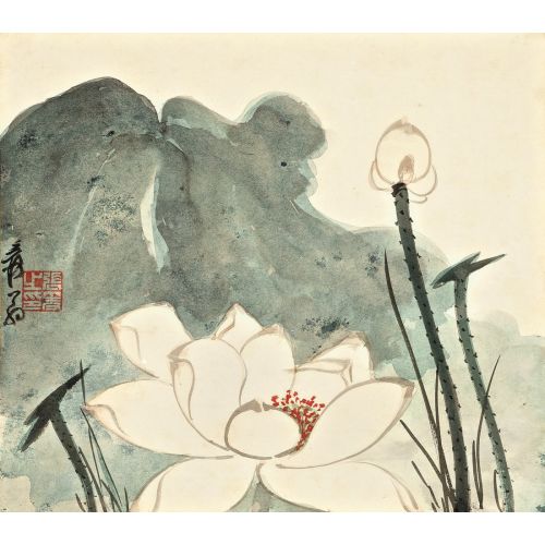 Daqian Zhang, Lotus Triple Daqian Zhang, Lotus Triple