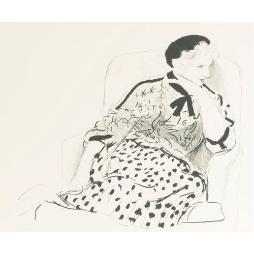 David Hockney, Celia In An Armchair David Hockney, Celia In An Armchair