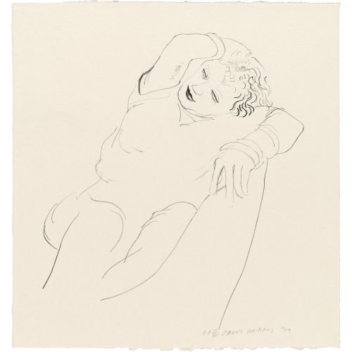 David Hockney, Celia, Reclining 1979 David Hockney, Celia, Reclining 1979