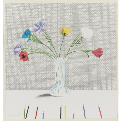David Hockney, Coloured Flowers David Hockney, Coloured Flowers