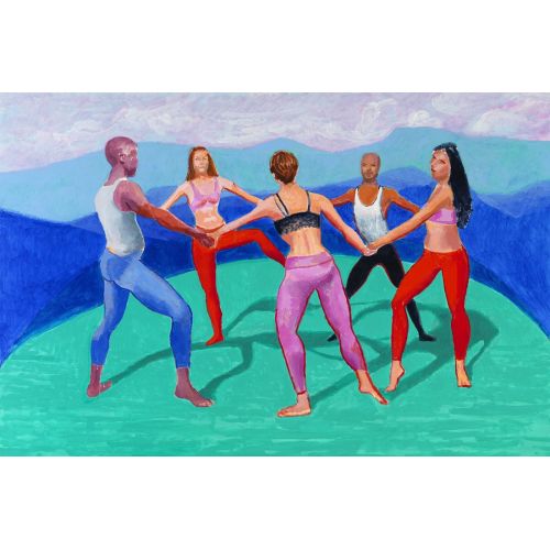 David Hockney, Dancers 2 David Hockney, Dancers 2