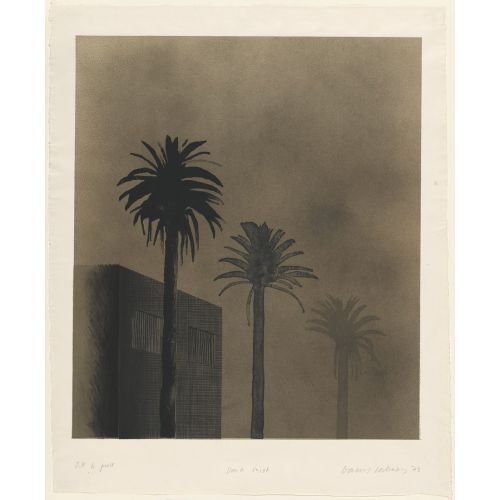 David Hockney, Dark Mist 1973 David Hockney, Dark Mist 1973