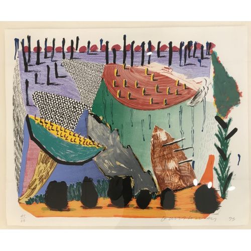 David Hockney, Slow Rise 1993 David Hockney, Slow Rise 1993