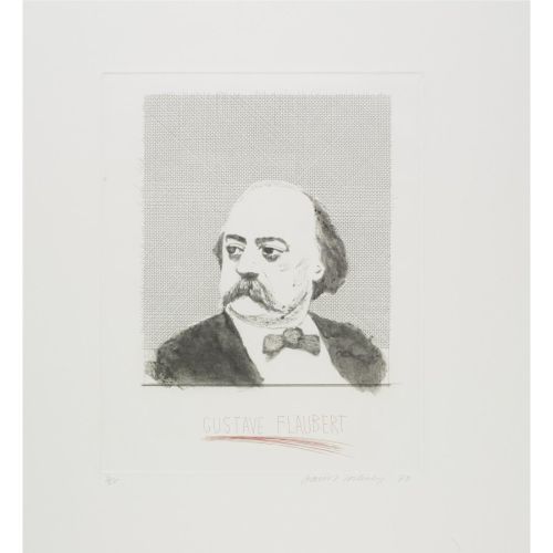 David Hockney, Gustave Flaubert'in Portresi
