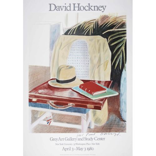 David Hockney, Still Life, Taj Hotel, Bombay