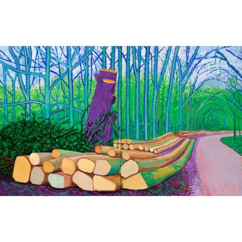 David Hockney, Woldgate'de Kesilen Ağaçlar