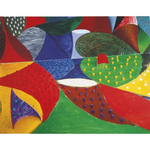 David Hockney, Fifth Detail, Snail Space David Hockney, Fifth Detail, Snail Space