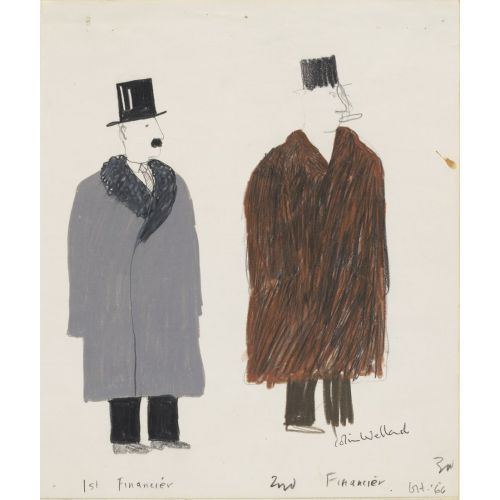 David Hockney, First Financier Second Financier David Hockney, First Financier Second Financier