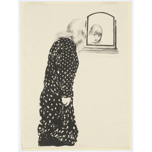 David Hockney, A Lot More Of Anne Combing Her Hair