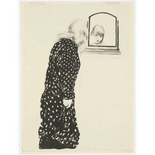 David Hockney, A Lot More Of Anne Combing Her Hair