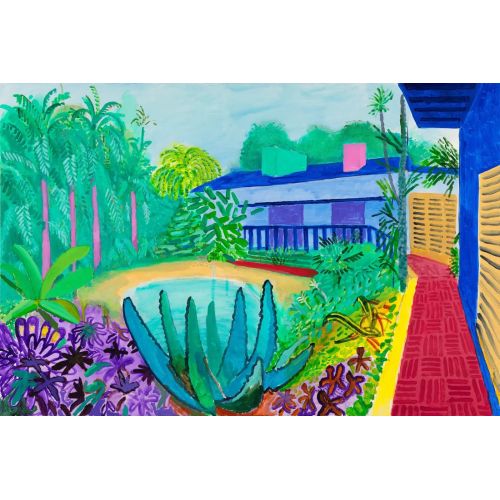 David Hockney, Bahçe David Hockney, Bahçe