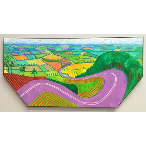 David Hockney, Garrowby Hill David Hockney, Garrowby Hill