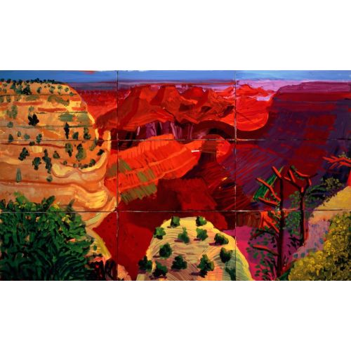 David Hockney, Büyük Kanyon David Hockney, Büyük Kanyon