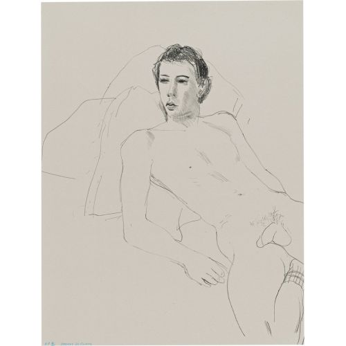 David Hockney, Gregory Reclining