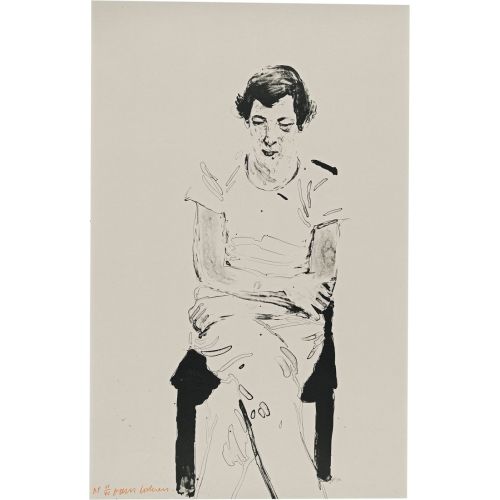 David Hockney, Gregory Thinking Of Henry