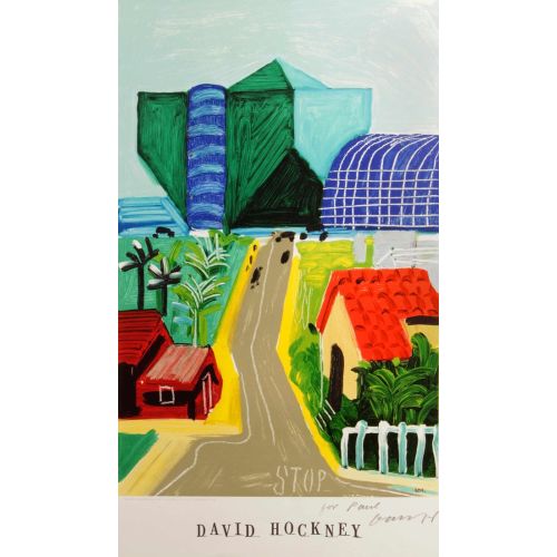 David Hockney, Hancock Street David Hockney, Hancock Street