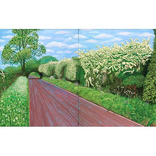 David Hockney, Alıç Çiçeği David Hockney, Alıç Çiçeği