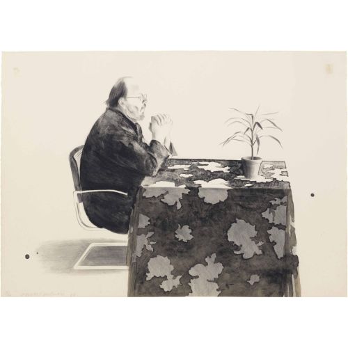 David Hockney, Henry At The Table Lithograph David Hockney, Henry At The Table Lithograph