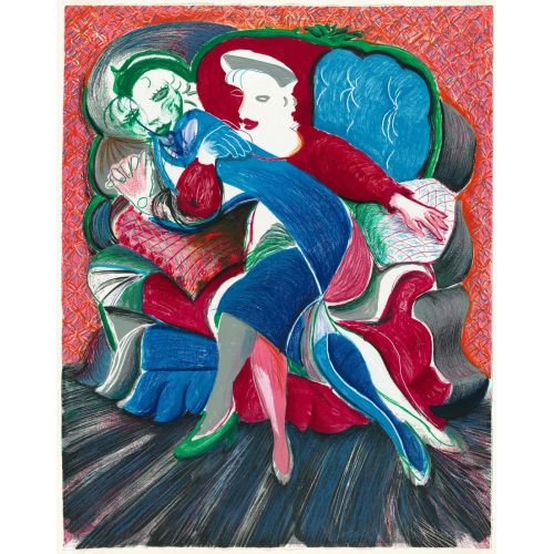 David Hockney, An Image Of Celia, State 1984 86 David Hockney, An Image Of Celia, State 1984 86
